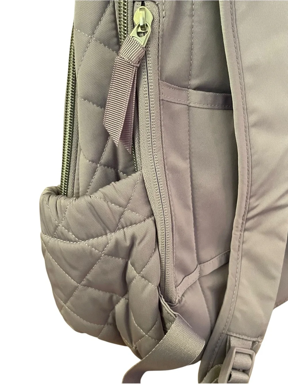 Vera Bradley Quilted Small Purple Lavender Backpack